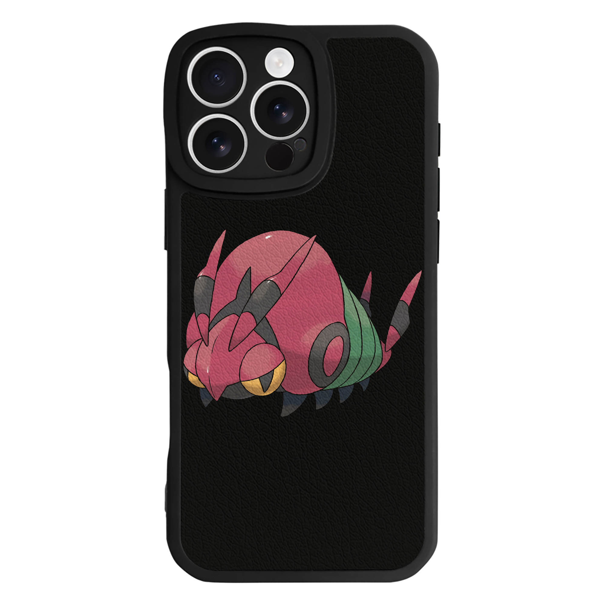 （画像用） ポケットモンスター Pokémon 【iPhone 16シリーズ対応】シリコンスマホケース（レザー調） 材質：シリコン